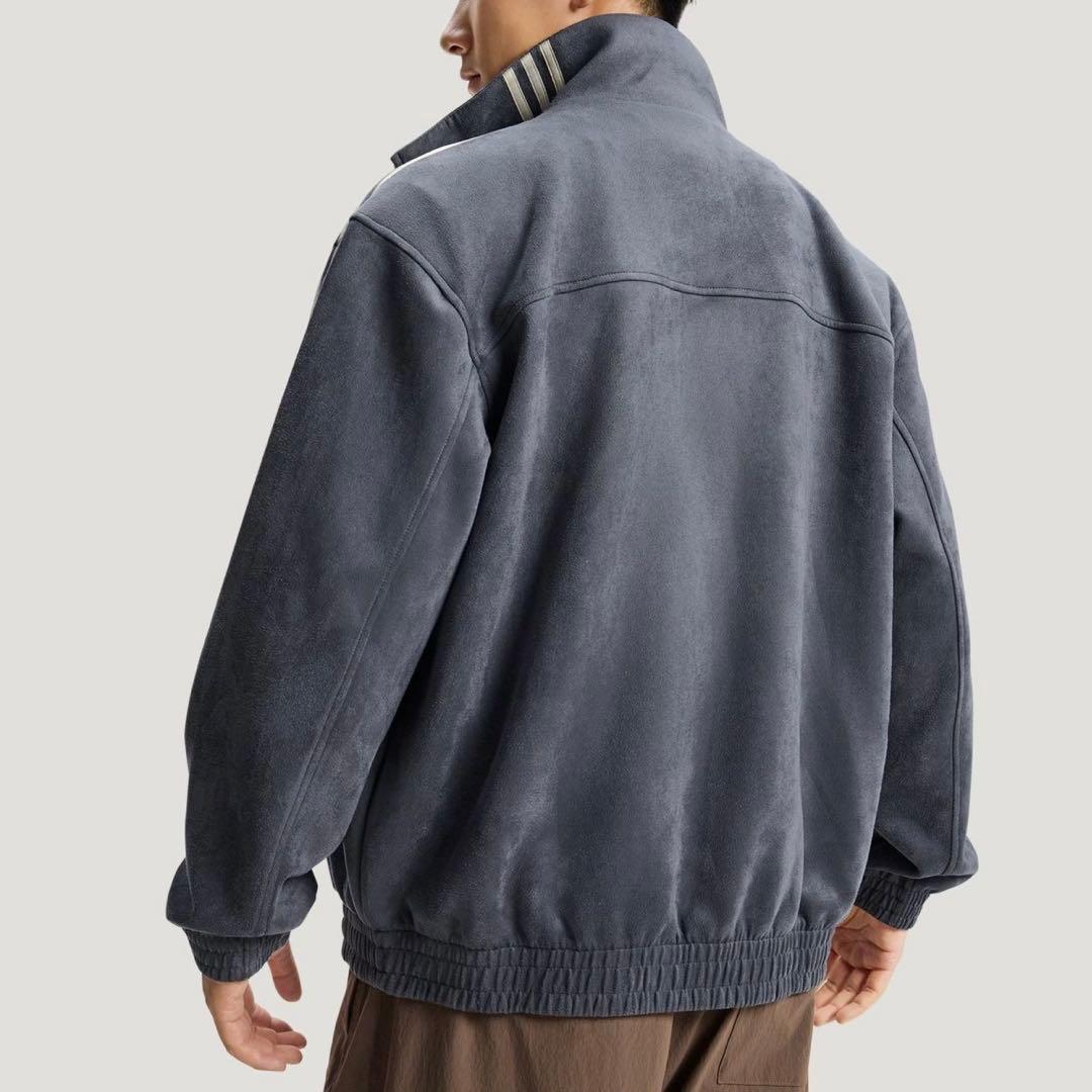 adidasアディダス 中国限定 蛇年 グレー ハイネックジャケット