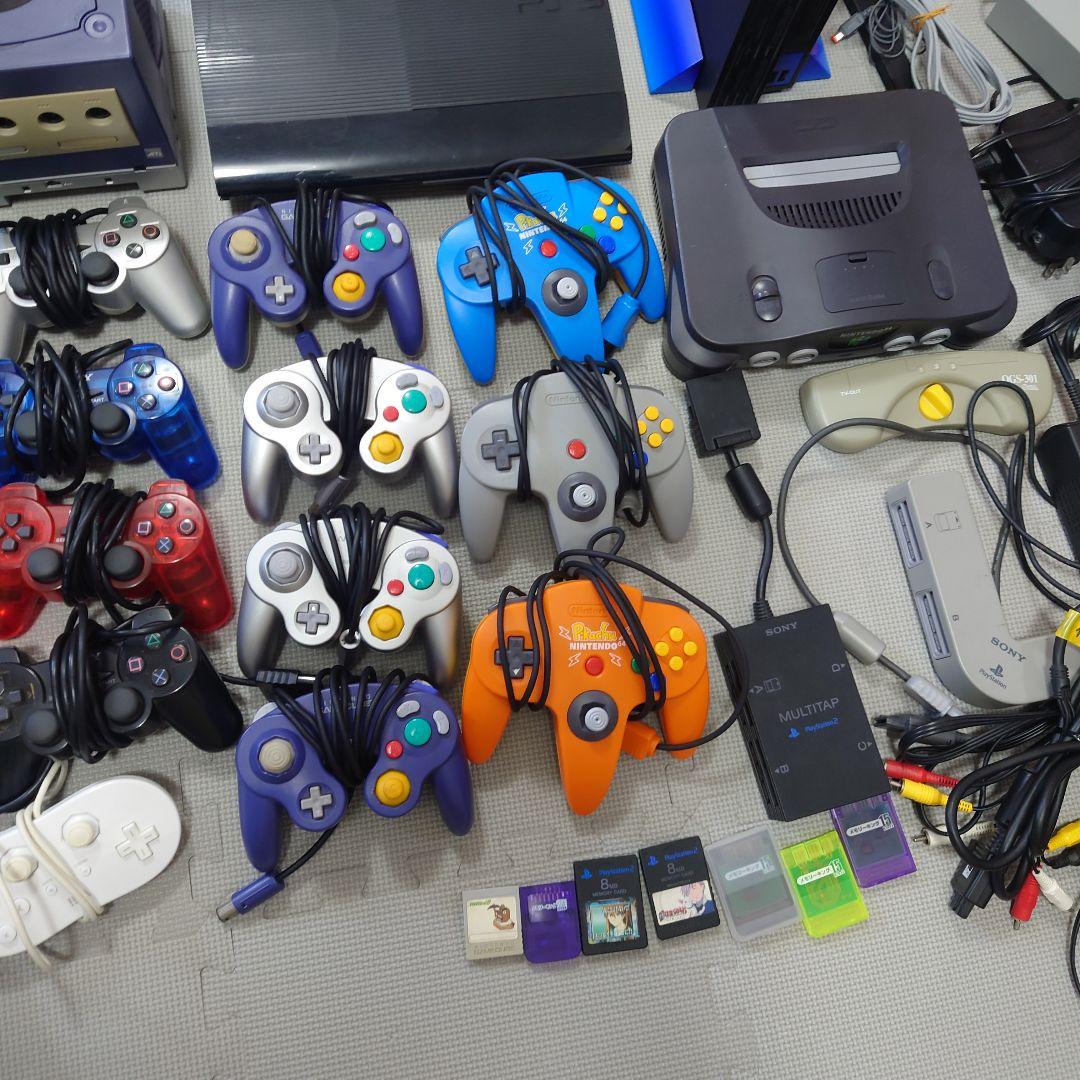 PS2,PS3,ゲームキューブ,Wii,ニンテンドー64,ソフトまとめ売り