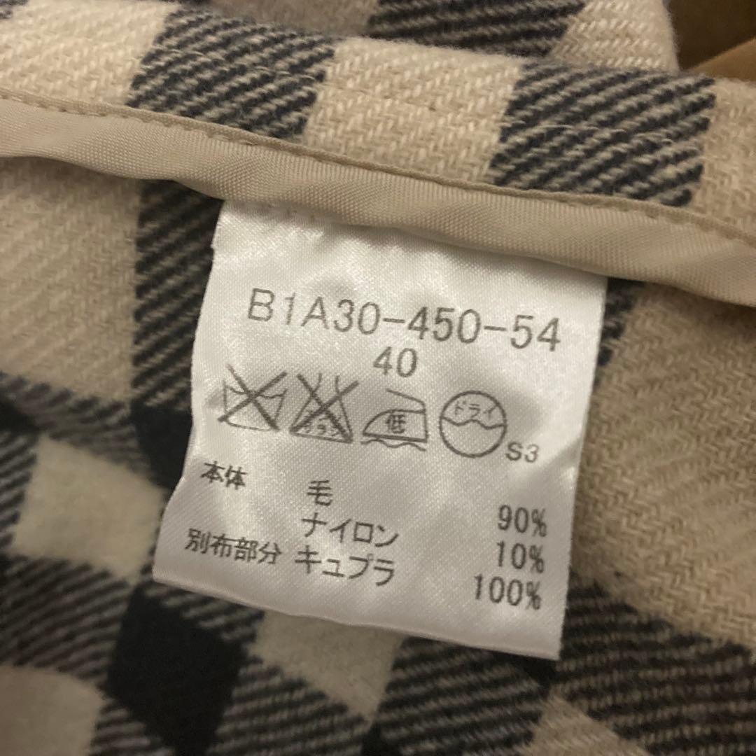 [美品] BURBERRY LONDON ノバチェックライナー付きモッズコート