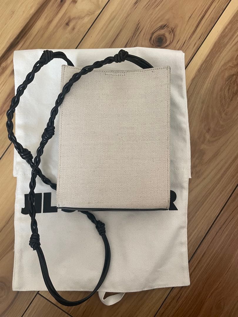 JIL SANDER ベージュ ショルダーバッグ