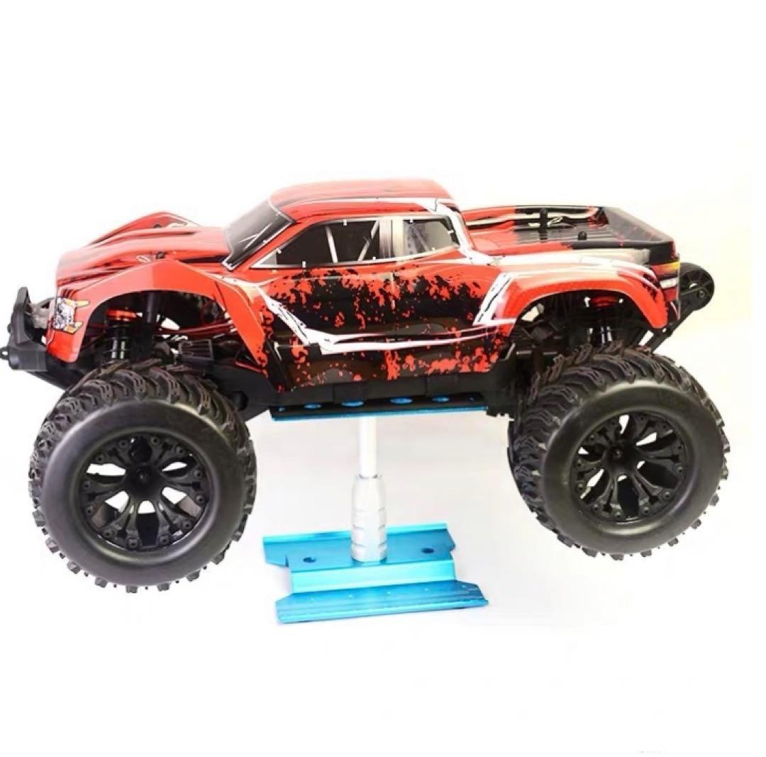 黒4個　グレー4個　RCラジコン車作業スタンド 修理ワークステーション