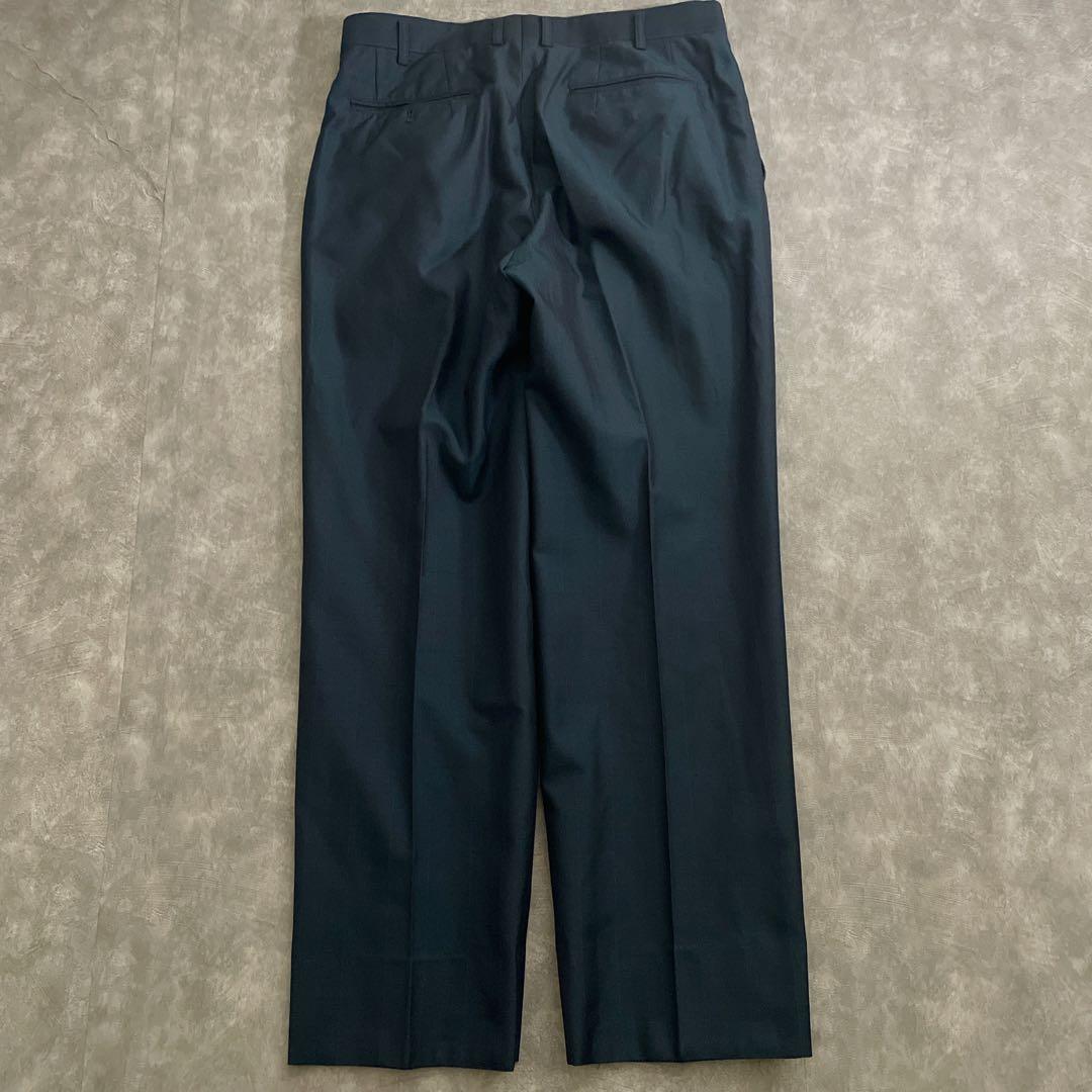 極上 シルク混 ダブルブレストスーツ × Saint Laurentネクタイ