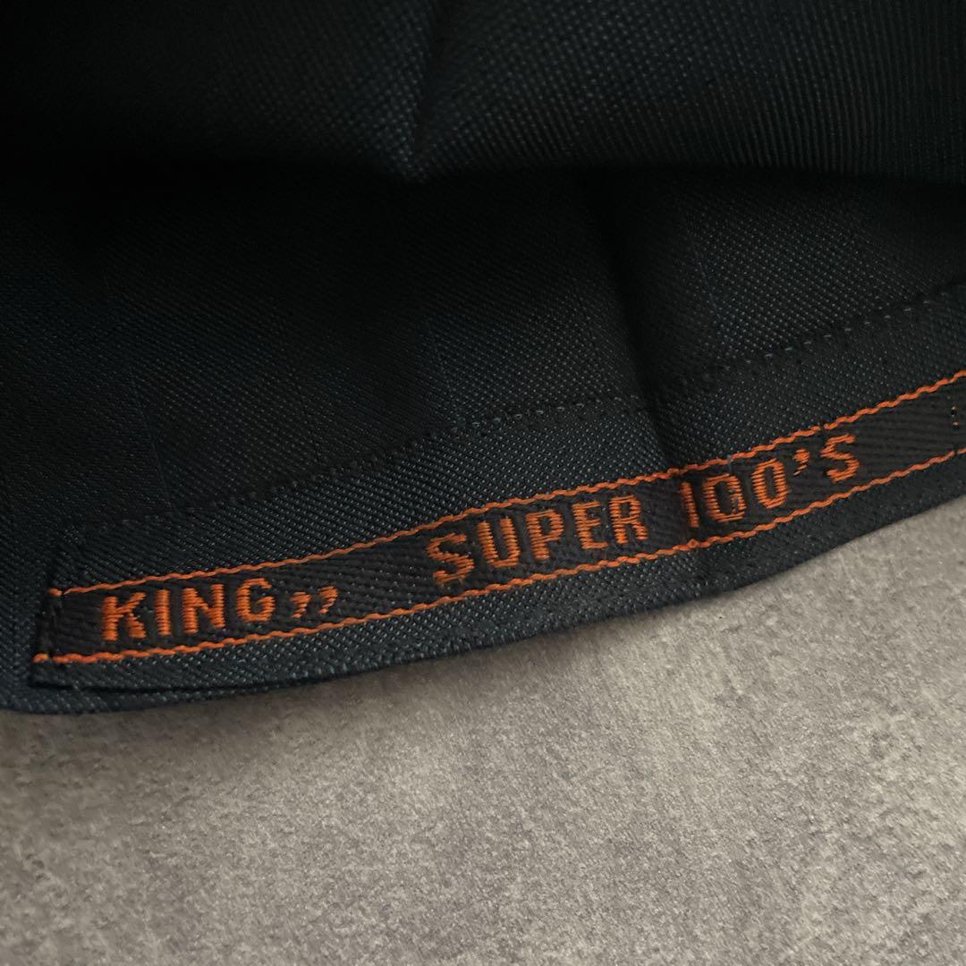 極上 シルク混 ダブルブレストスーツ × Saint Laurentネクタイ