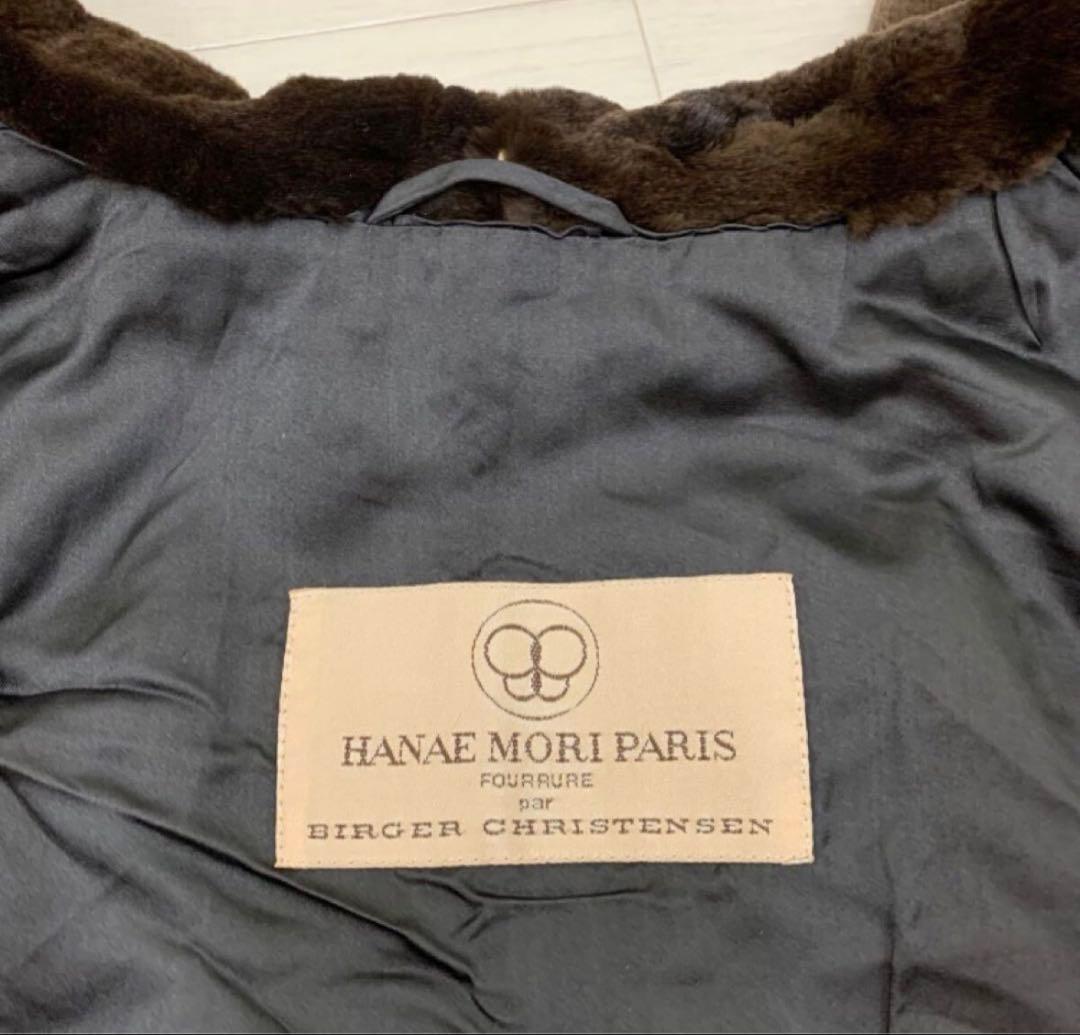 HANAE MORI シェアードミンクケープ