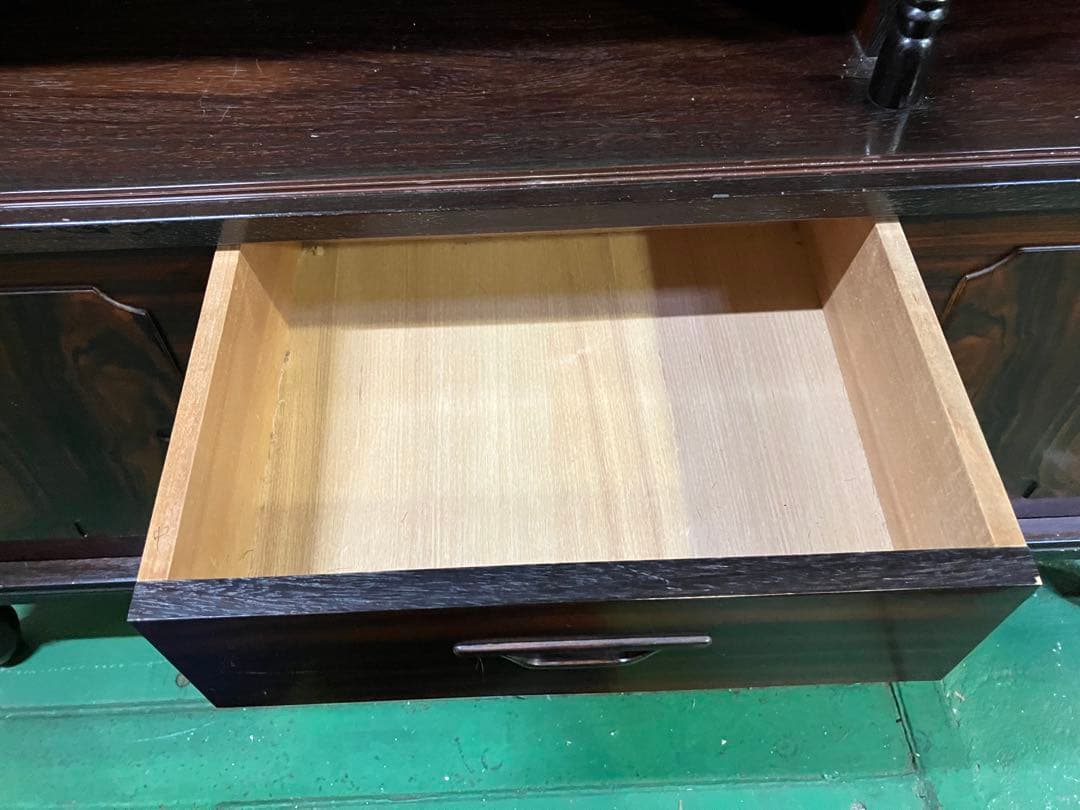 A2B86■アンティーク 猫脚サイドボード キャビネット ヴィンテージ レトロ