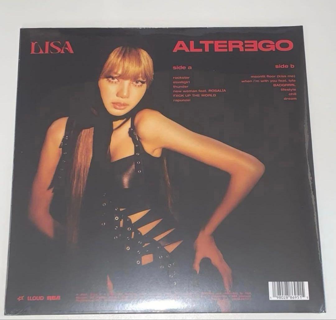 【直筆サイン】【新品未開封】レコード　Lisa Alter Ego