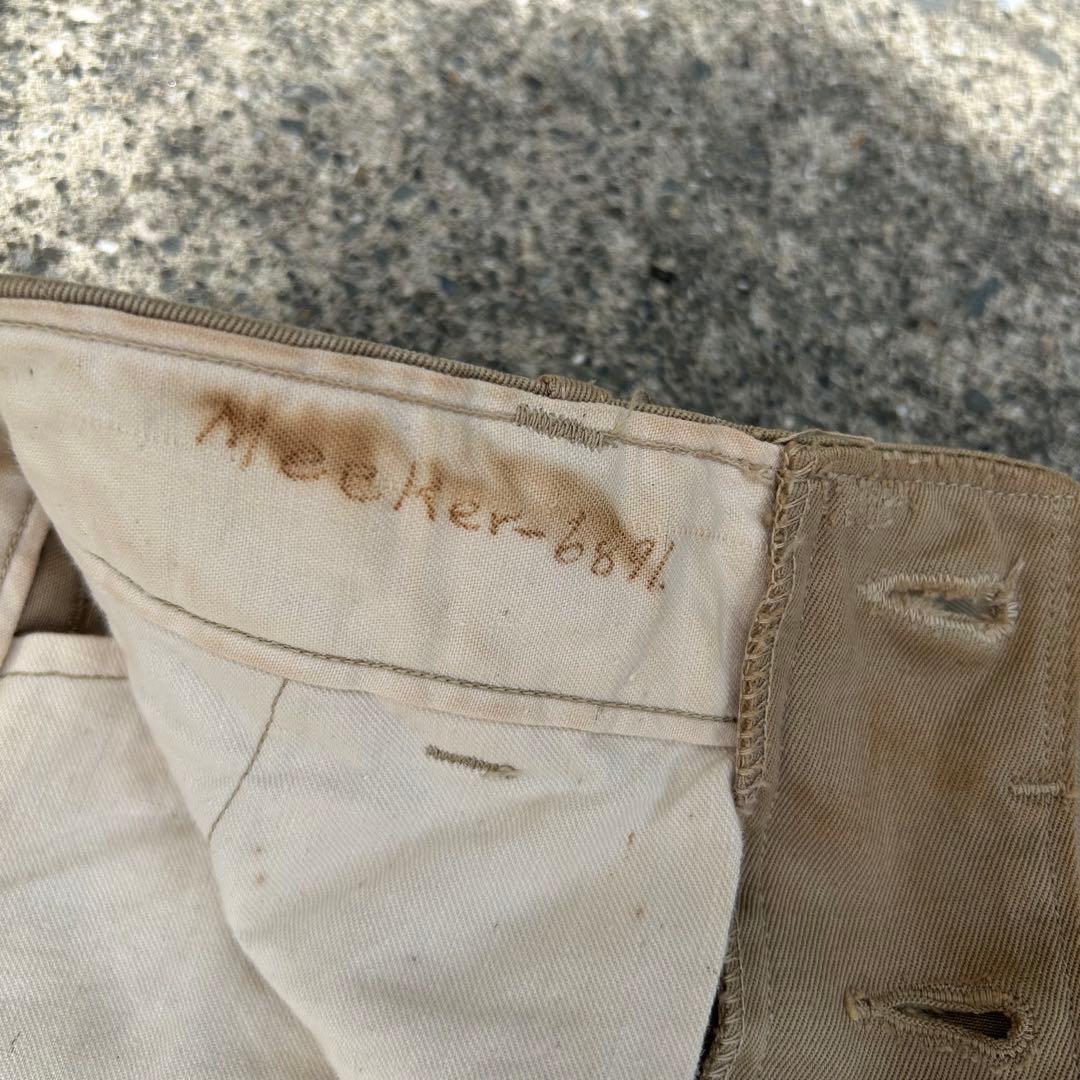 【イチオシ！】40s U.S ARMY M-45初期 チノパン ミリタリーパンツ