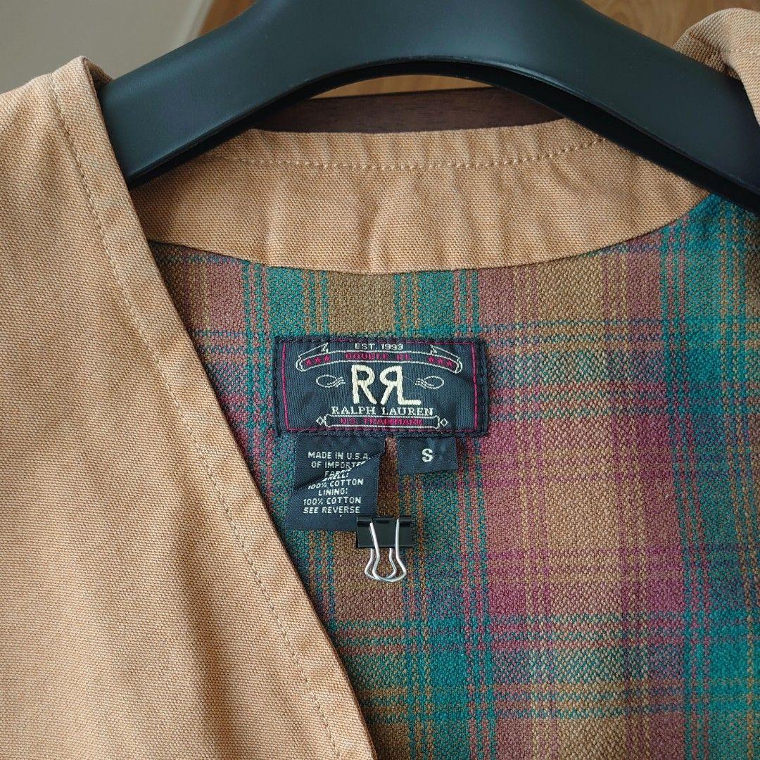 超美品★RRL（ダブルアールエル） ベスト☆USA SIZE S（JPM）米国製