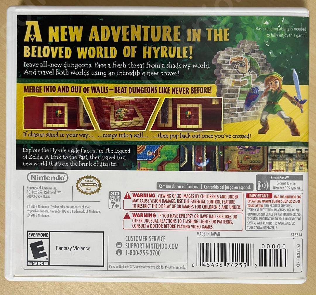 ★新年セール★The Legend of Zelda【中古美品・3DS北米版】