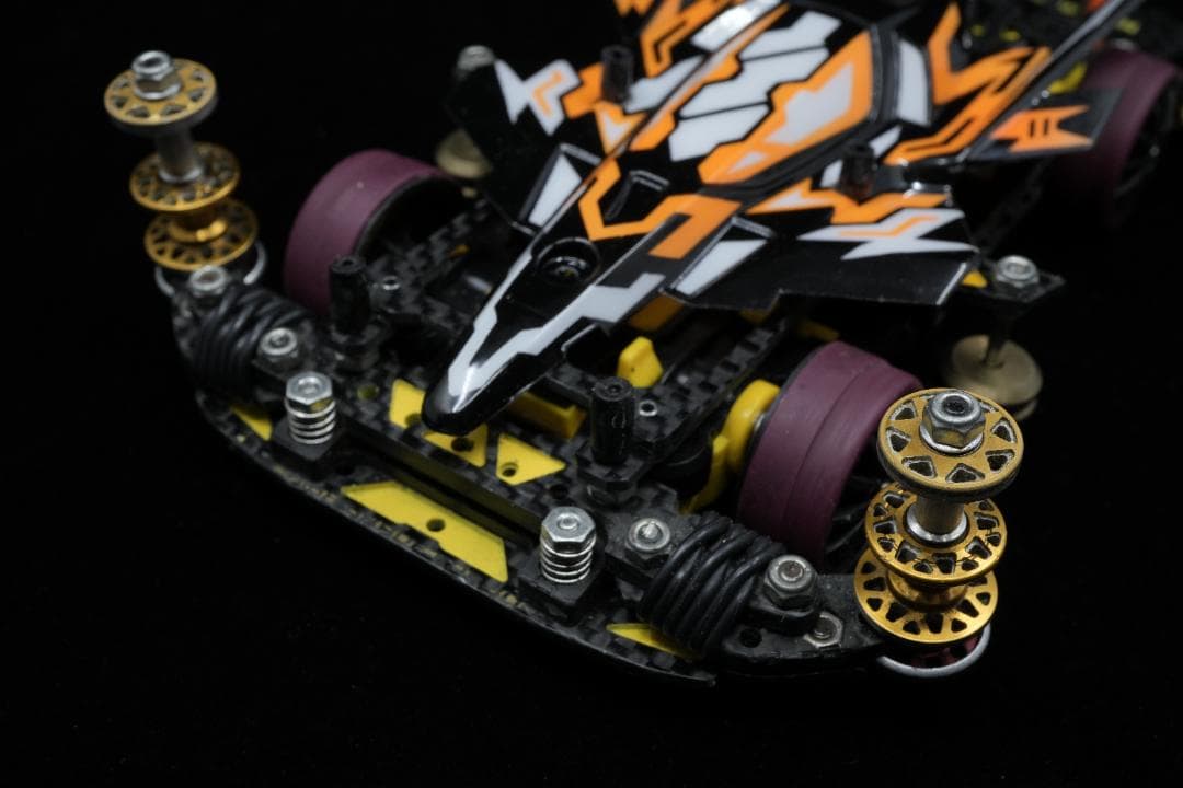 美品　ミニ四駆　MSフレキ 完成品　ウイニングバード　プロチーム使用されたマシン