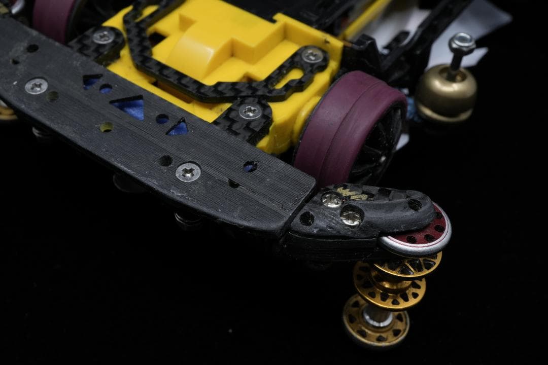 美品　ミニ四駆　MSフレキ 完成品　ウイニングバード　プロチーム使用されたマシン