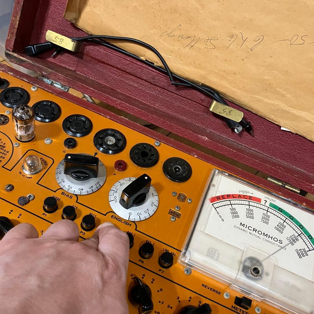 SIEMENS E83CC NOS×3 + ECC83 1本 真空管セット