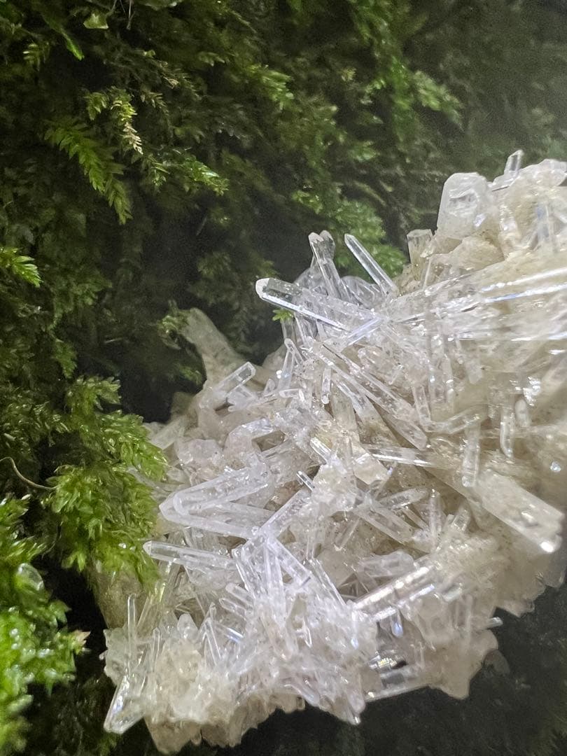 龍脈の精髄 ⭐︎針状クラスター水晶「透明なる守護」