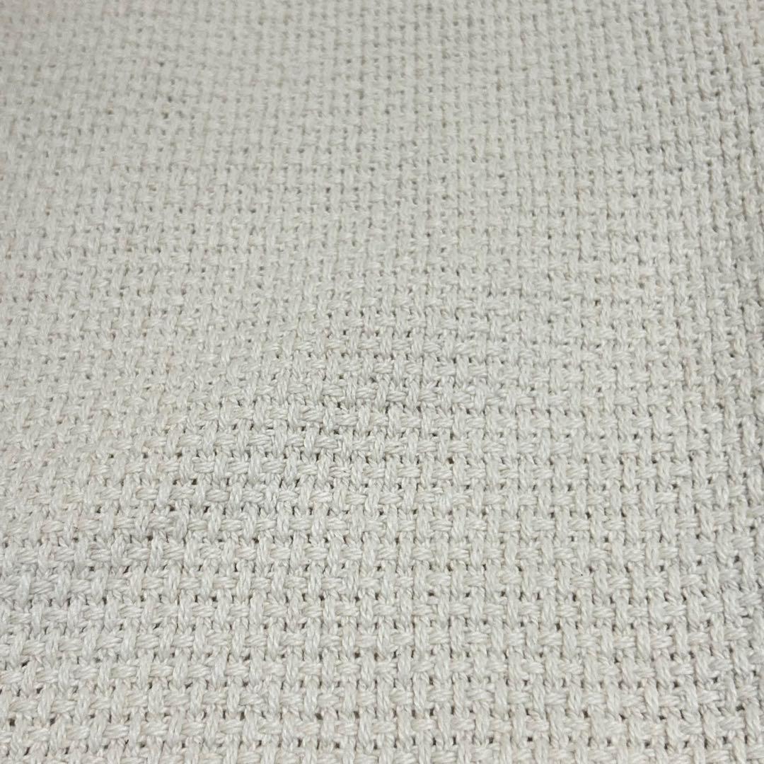 無印良品　インド綿 手織ラグ 約200cm x 200cm 美品