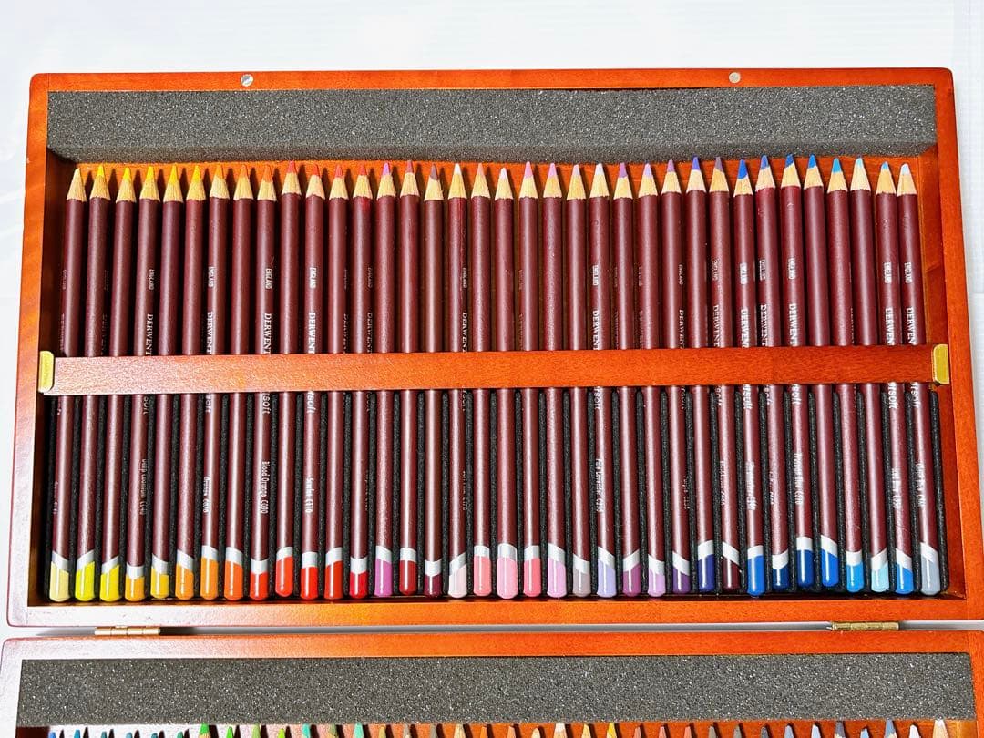 DERWENT Fine Art Pencils カラーソフト 色鉛筆 72本