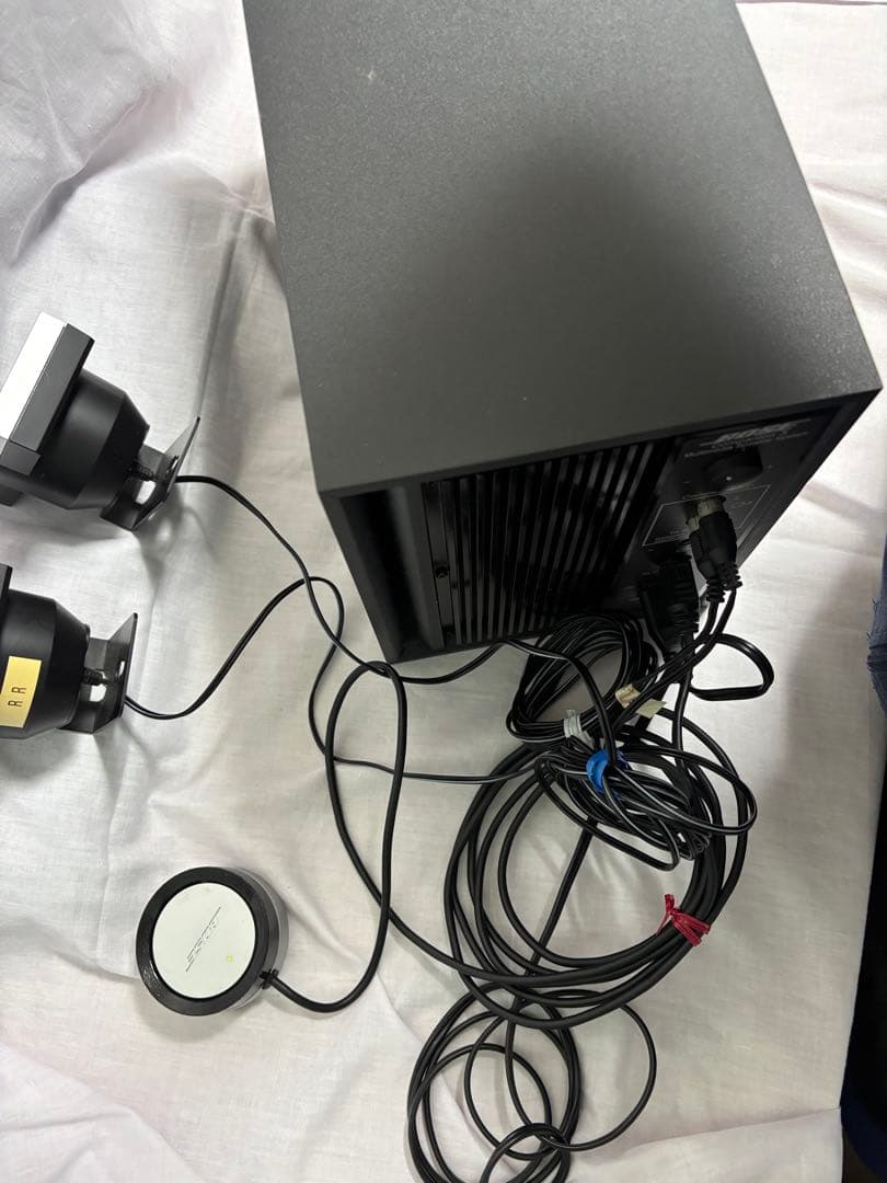 Bose スピーカー・ウーファーセット シルバー　ジャンク