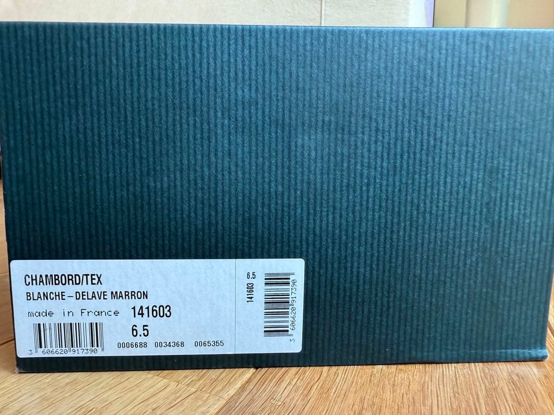 paraboot パラブーツ　シャンボード　キャメル×ホワイト