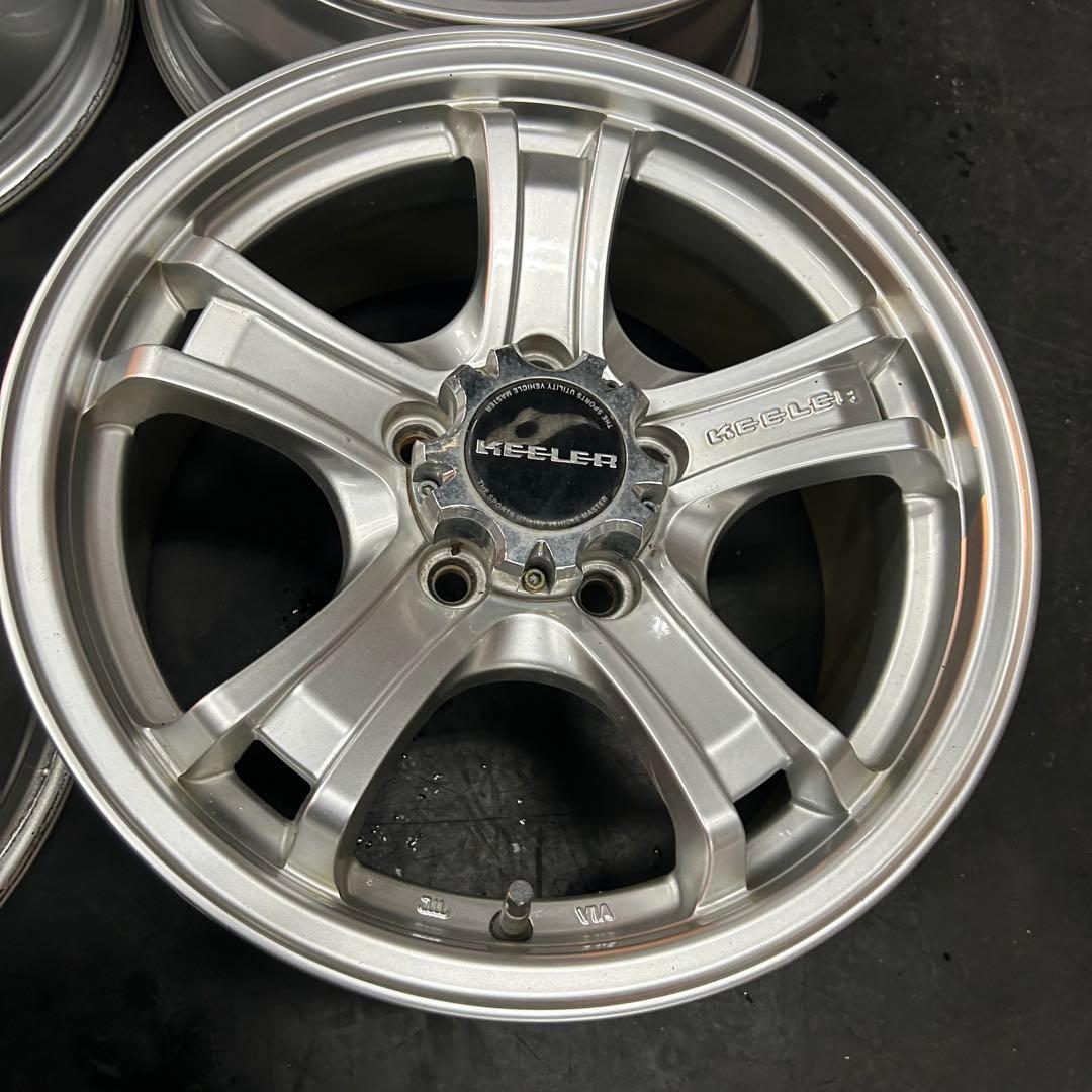 中古アルミ16X7.0　キーラー　デリカ、エクストレイル、エスクードなどに