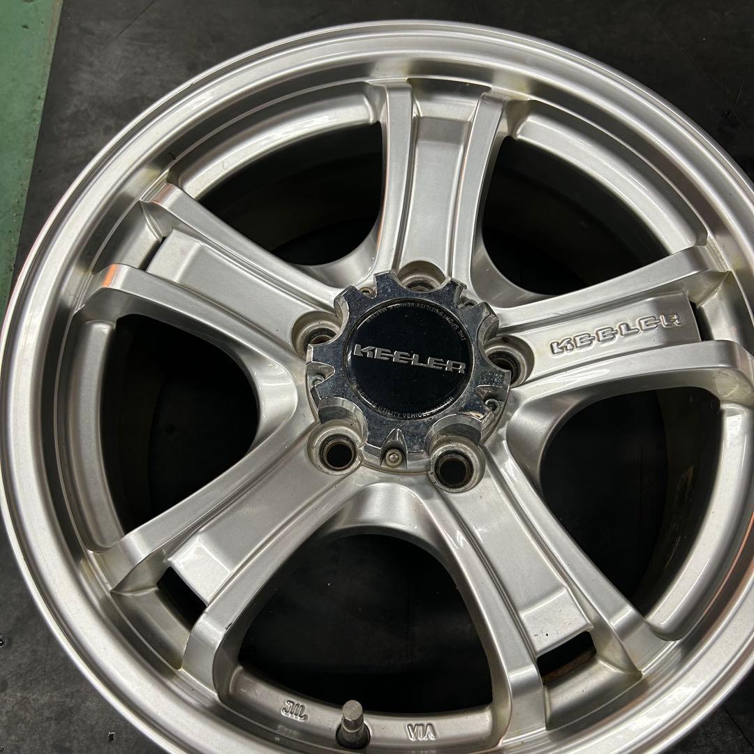 中古アルミ16X7.0　キーラー　デリカ、エクストレイル、エスクードなどに
