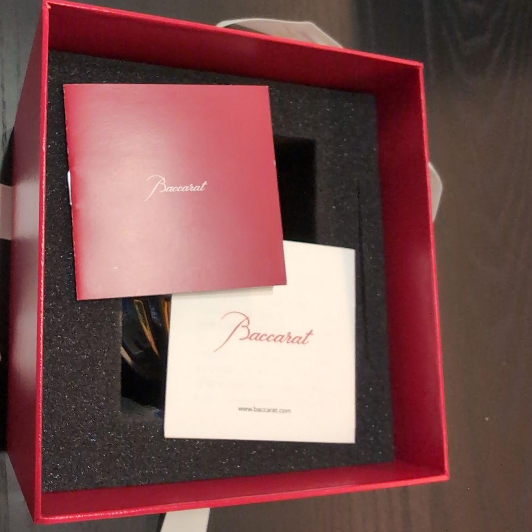 【新品未使用品】バカラ ダルマ　クリスタル置物