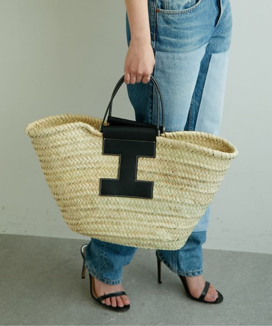 イアクッチ　かごバッグ　大きめサイズ　リビエラ