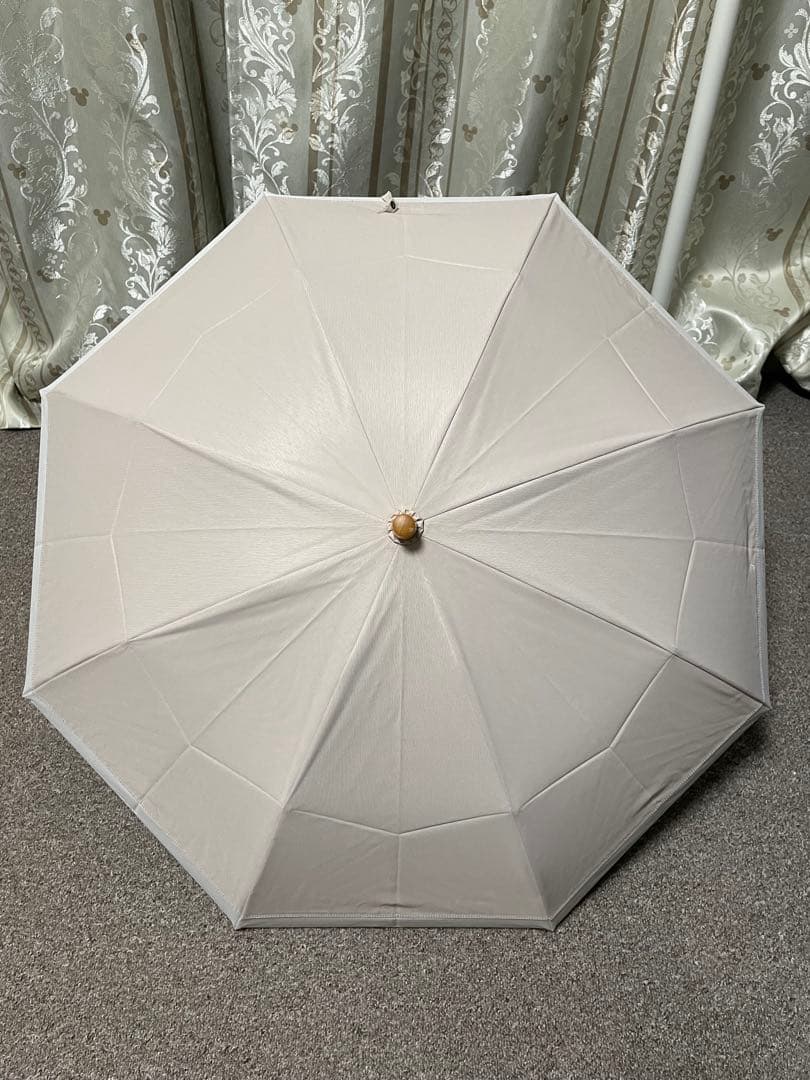 サンバリア100 日傘 折りたたみ 2段折り ピンク