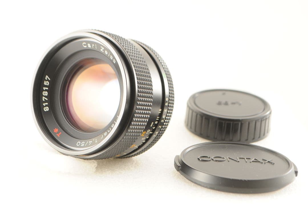 レンズ(単焦点) CONTAX Carl Zeiss Planar 50mm 1.4 MMJ