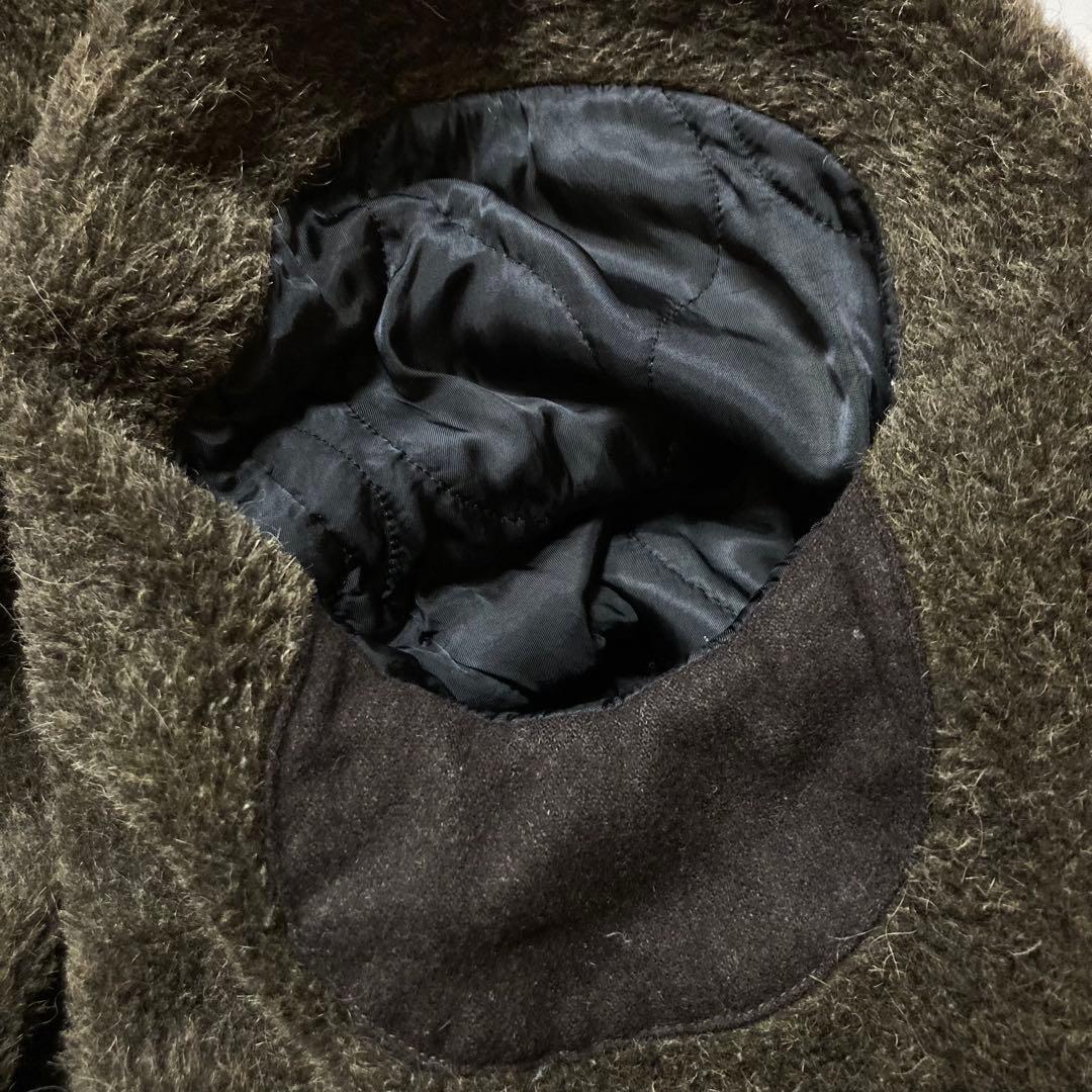 COOTIE アルパカ混 ダッフルミリタリージャケット BLACK M