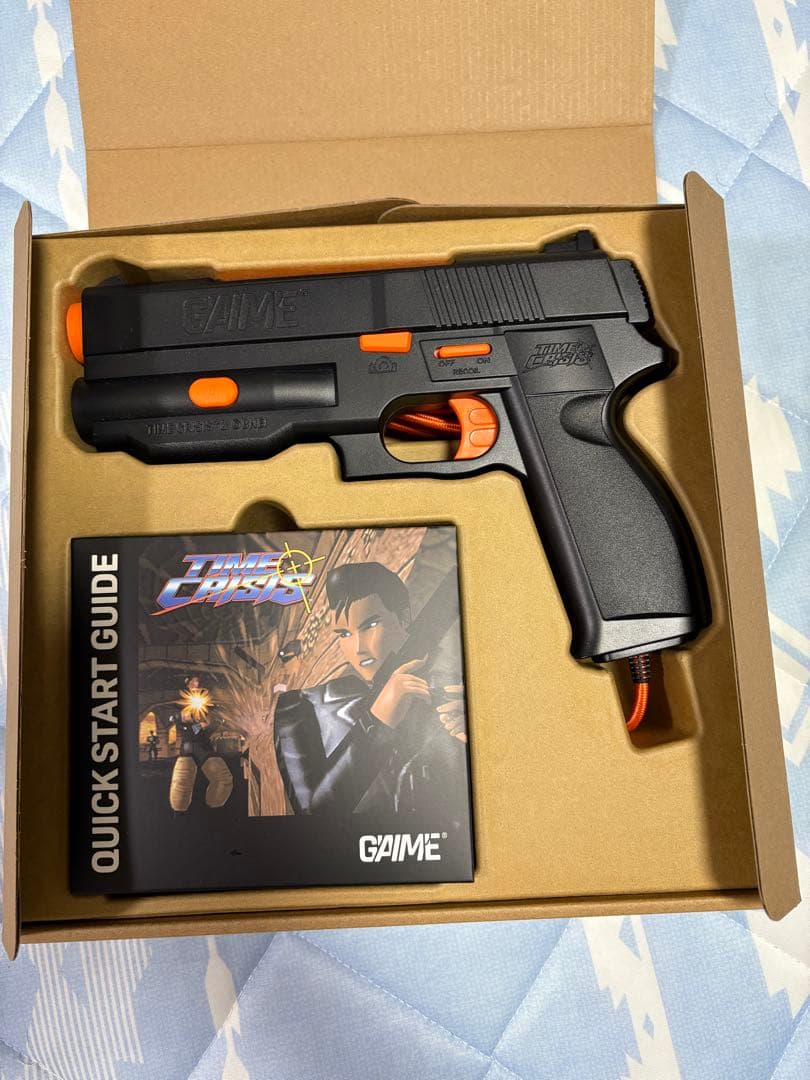 G'AIM'E×タイムクライシス プレミアム ゲーム機本体 美品 おまけ付き