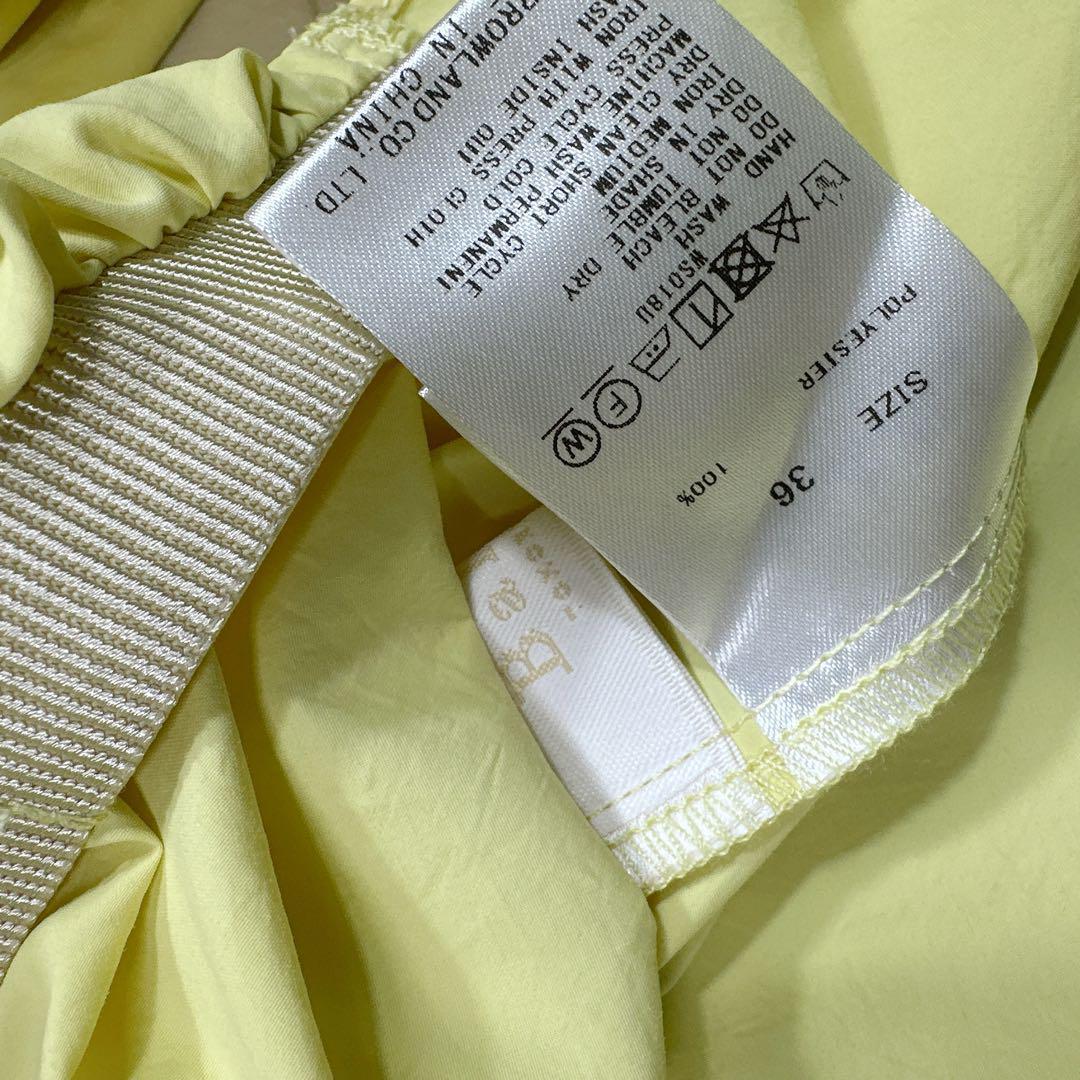 美品ᰔᩚBallsey ポリエステルタイプライター ボリュームブラウス