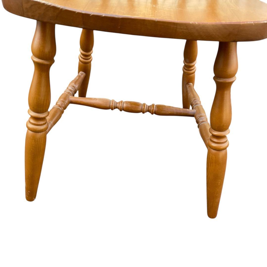 ダイニングチェア 飛騨産業 キツツキ マーク イス チェア アンティーク