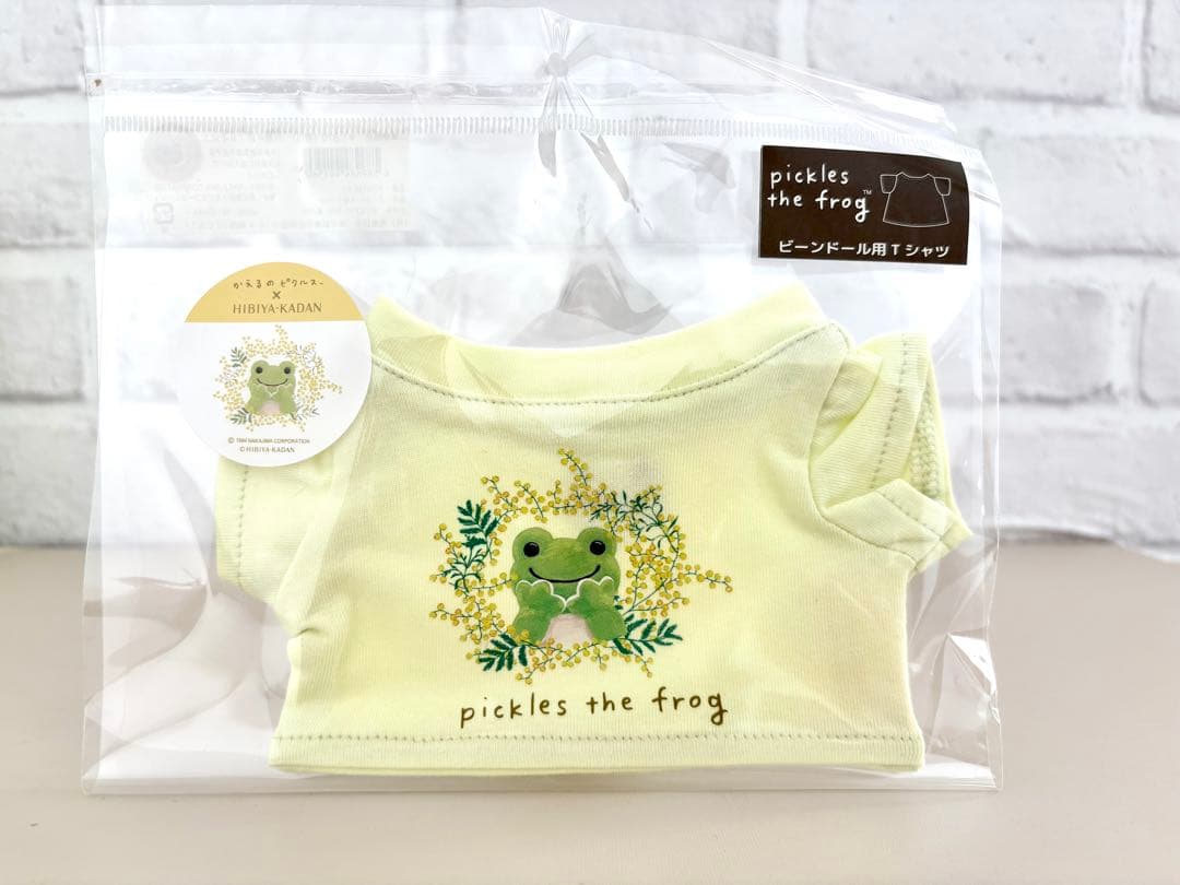 かえるのピクルス　東京駅イベント先行　日比谷花壇　ミモザセット