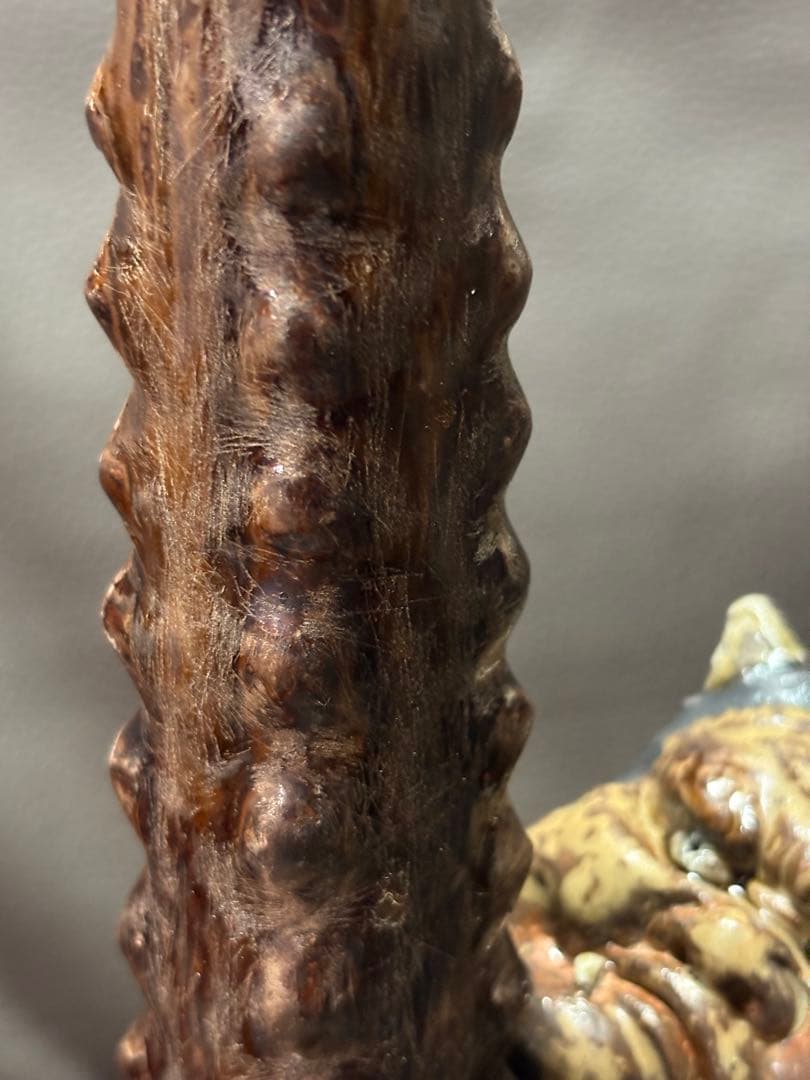 鬼と金棒　置物