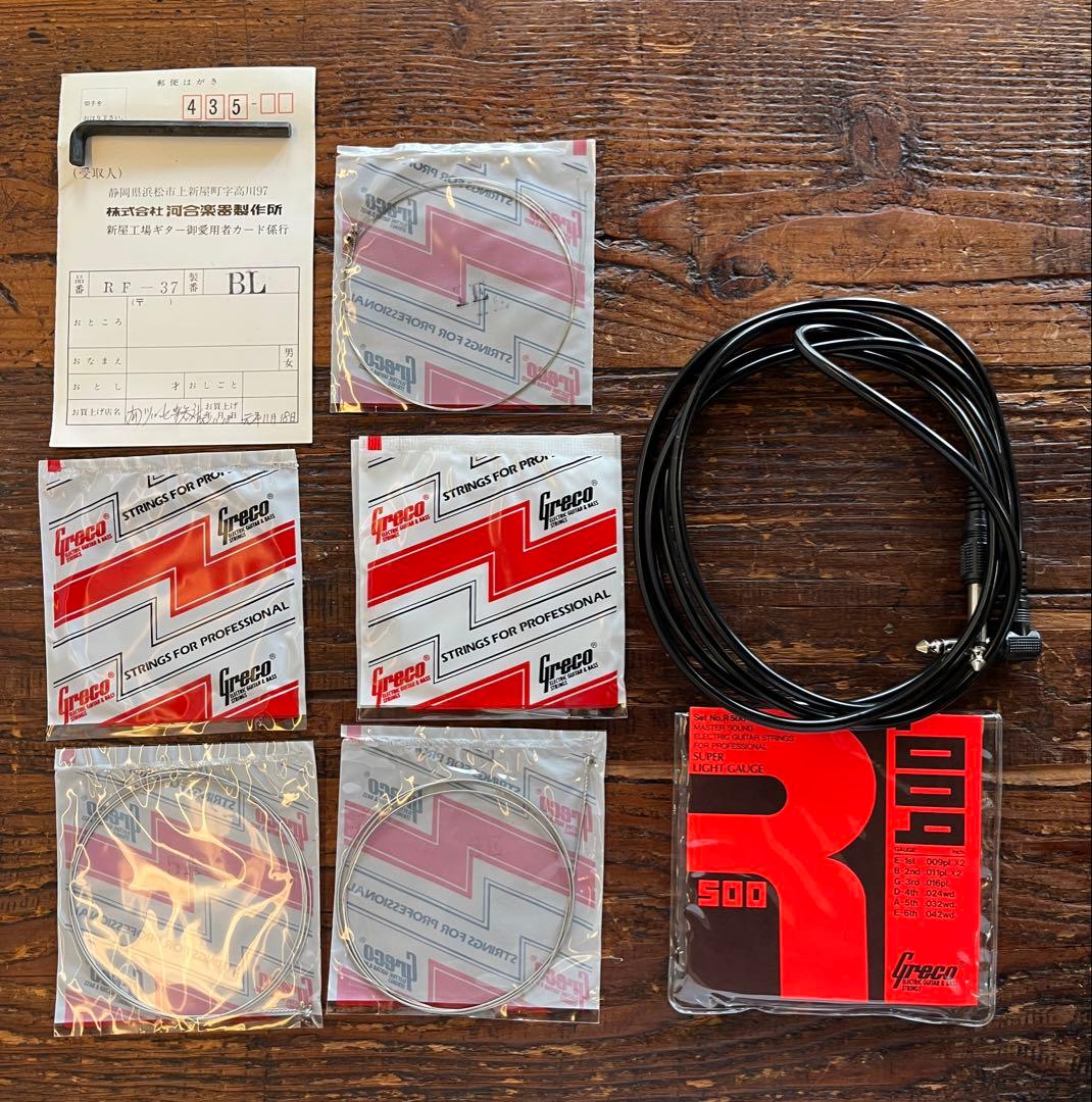 【美品】ROCKOON「RF-37」エレキギター＜1989年製＞日本製