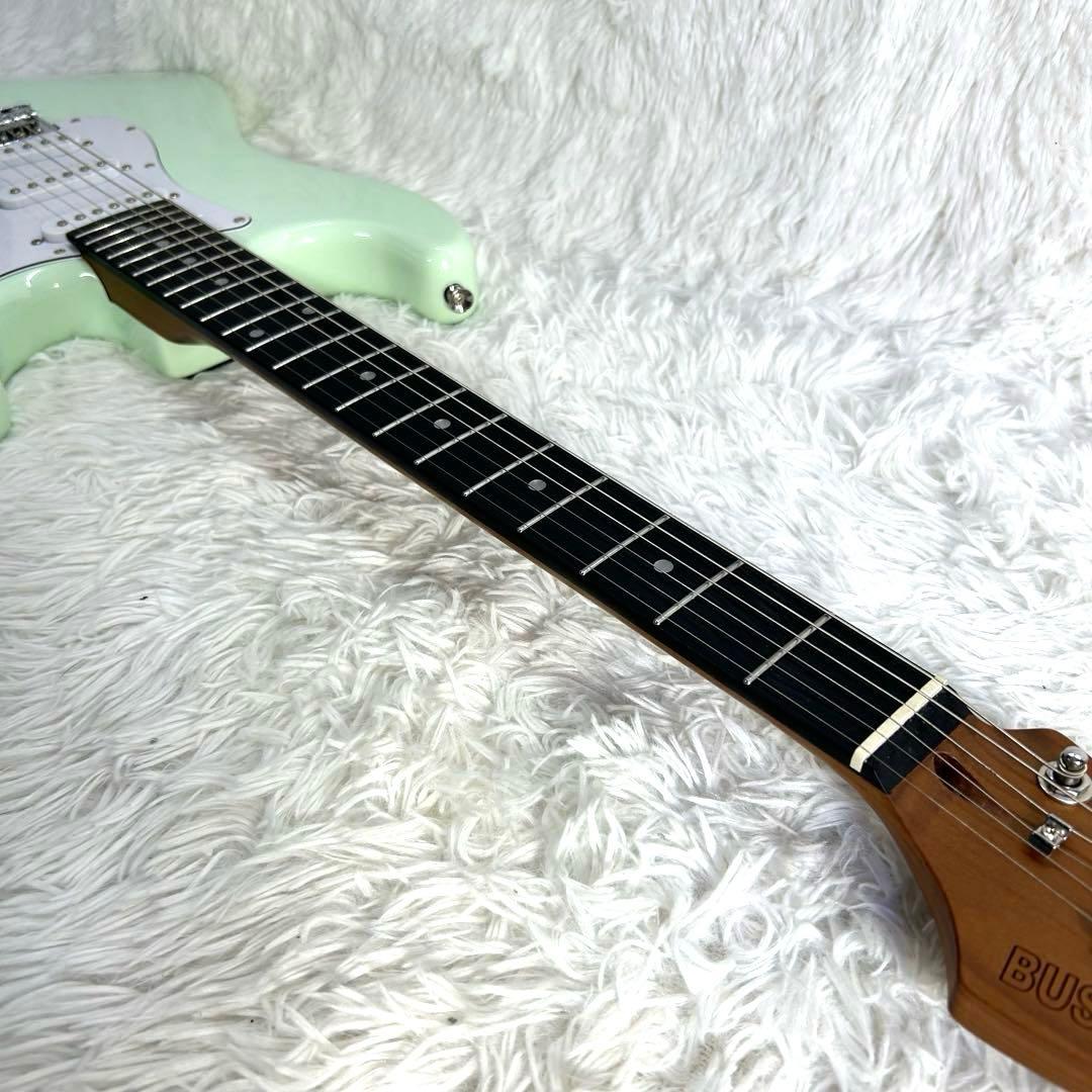 【美品】Busker's 島村 BST-Standard ストラト RSM