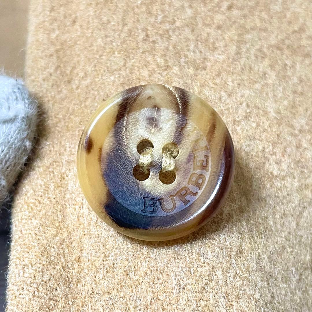 極美品　バーバリー　ダブルフェイス　カシミヤ　コート　ノバチェック　40