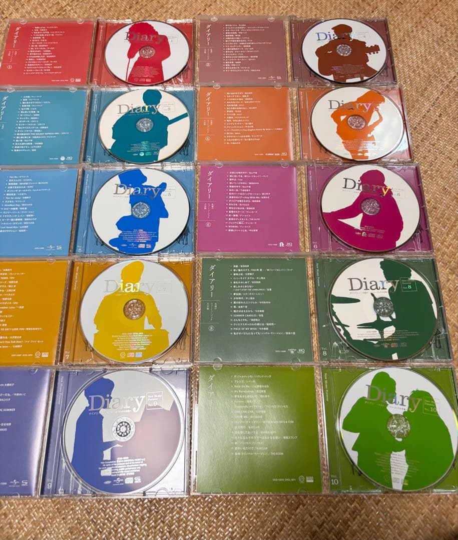 Diary 永遠のニューミュージック大全集　CD10枚 + Book2冊
