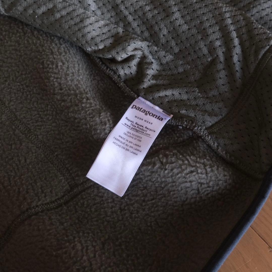 Patagonia フリースベスト レトロパイルベストM グリーン