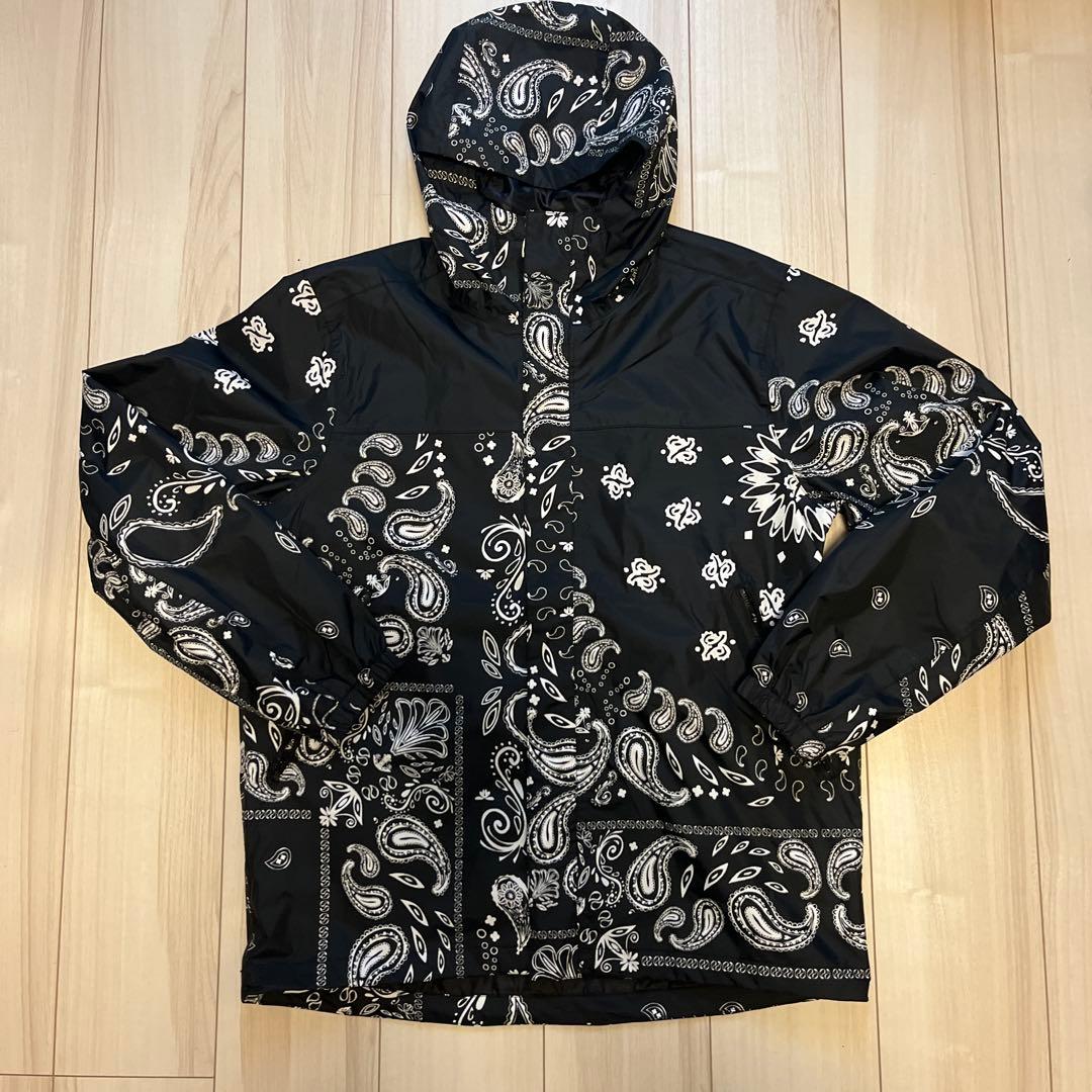 新品未使用！shaka wear ペイズリー柄　ナイロンジャケット