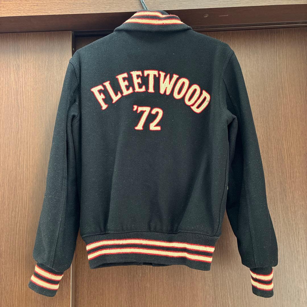 60-70s BUTWIN スタジャンFLEETWOOD '72 黒 カークラブ