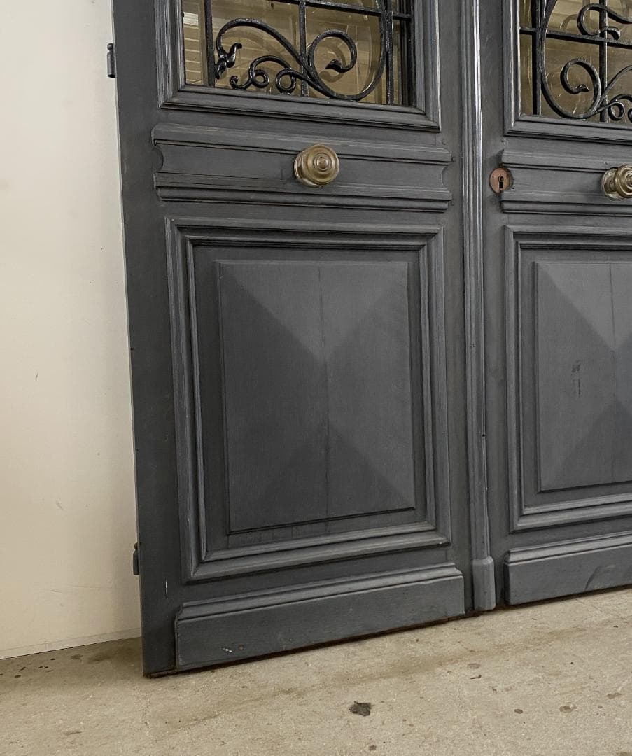 フランス アンティーク Iron Double Door ドア テーブル