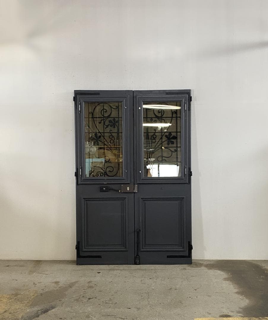 フランス アンティーク Iron Double Door ドア テーブル