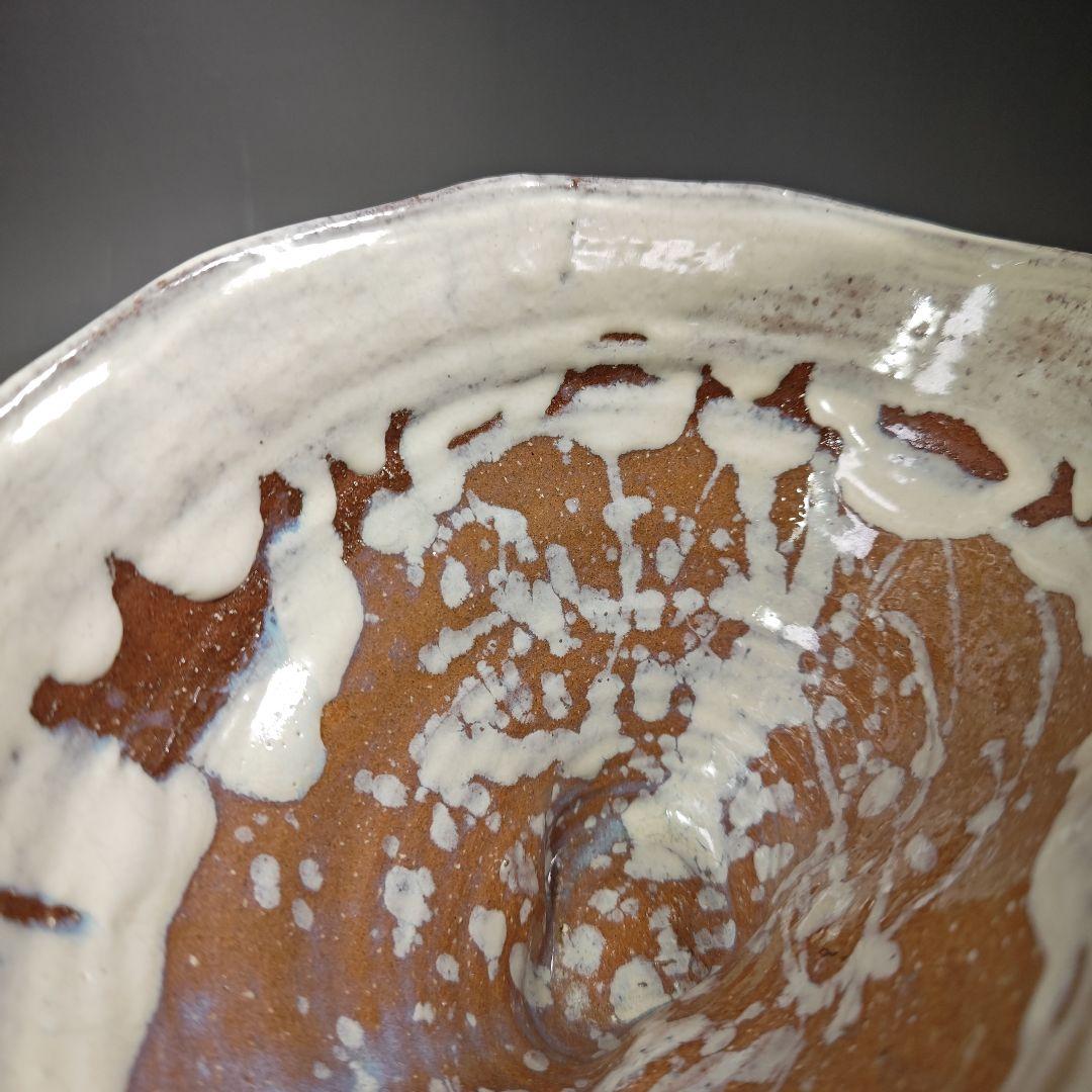 イ301 水指『吉田萩苑作』『萩焼　玉隆山　二重共箱』茶道具