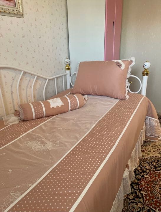 シングル　ベットカバー　三点セット！