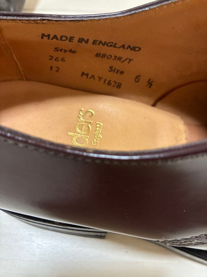 Sanders ミリタリーダービー UK6.5