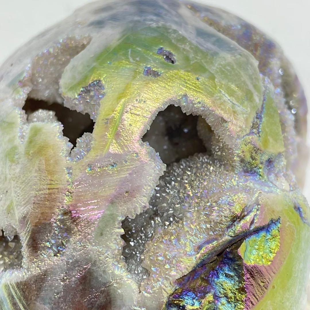 オーラクォーツスカル