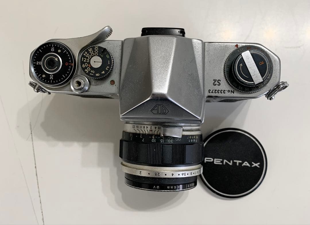 一眼レフ レンズ付きフィルムカメラ