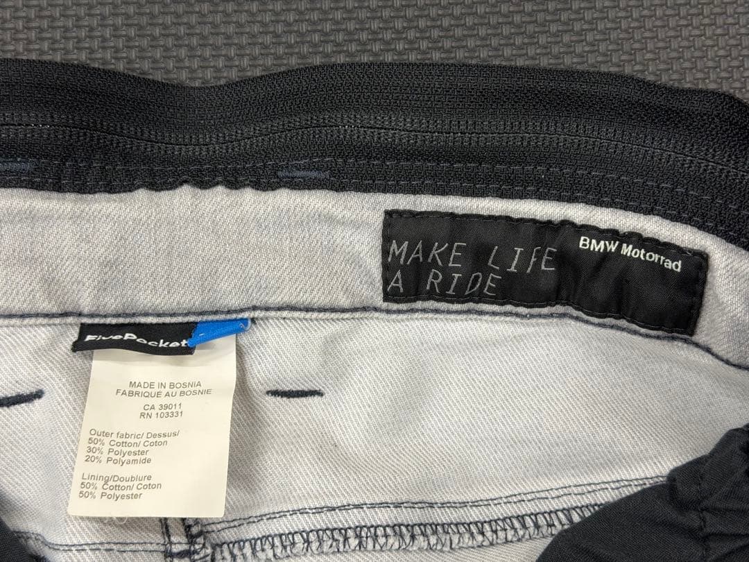 値下依頼対応済BMW Motorradファイブポケットパンツ　グレー　31/34