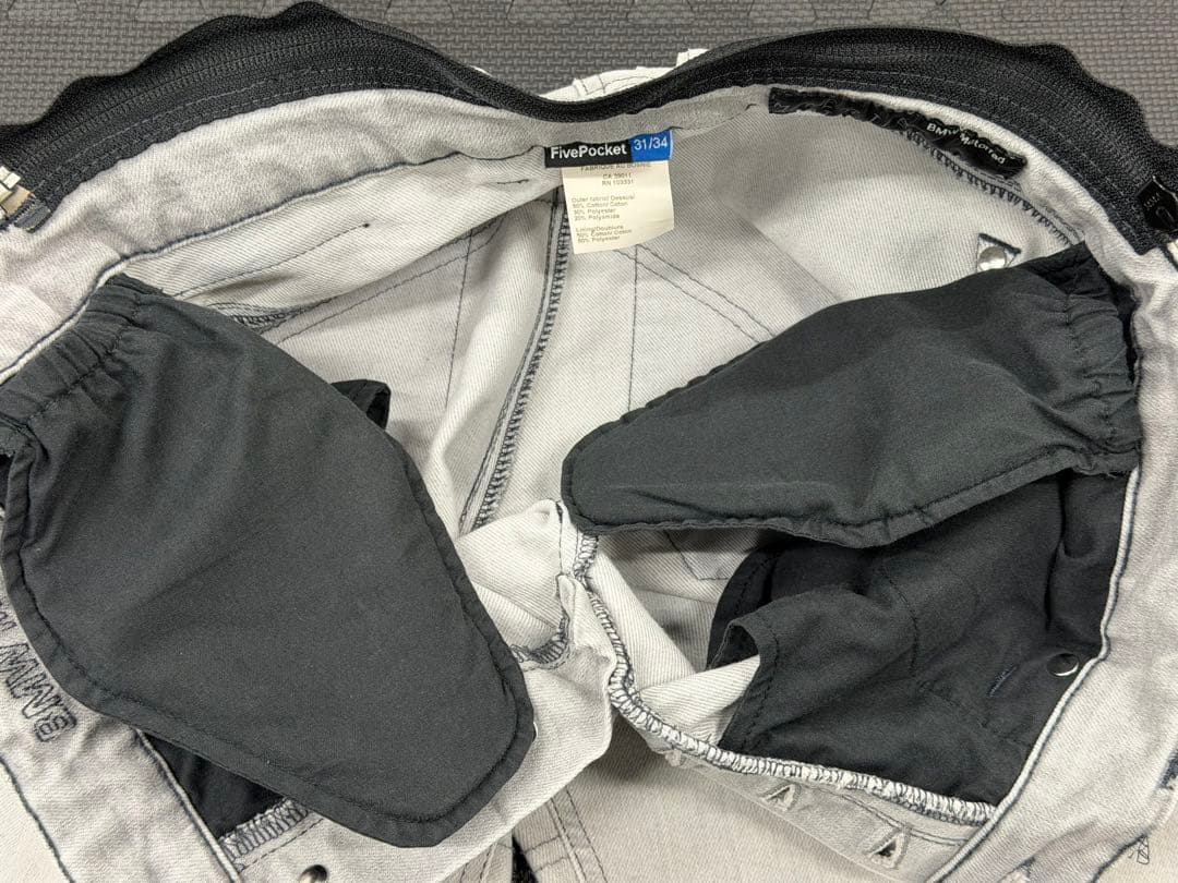 値下依頼対応済BMW Motorradファイブポケットパンツ　グレー　31/34