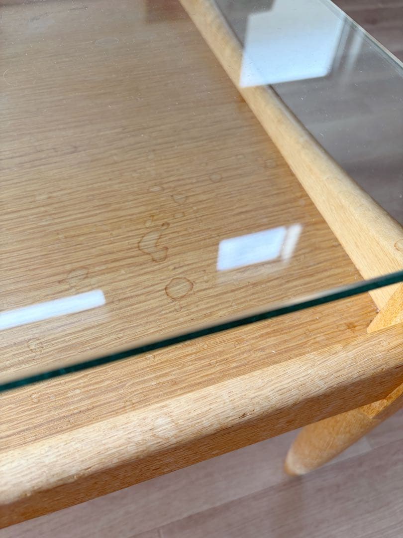 中目黒　HIKE ハイク　Glass sofa table ローテーブル